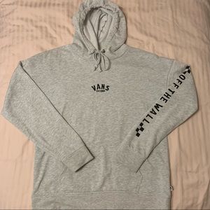 Vans Off The Wall Grey Hoodie